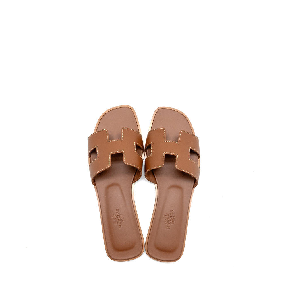 hermes-size-37-oran-sandals-calfskin-gold-1