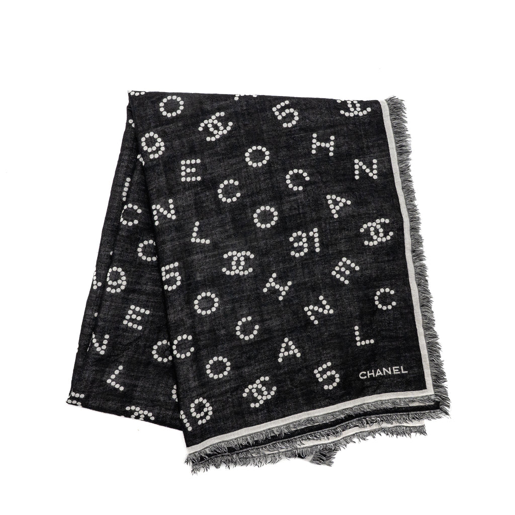 chanel-140cm-cc-letter-5-19-31-shawl-scarf-wool-silk-black-white