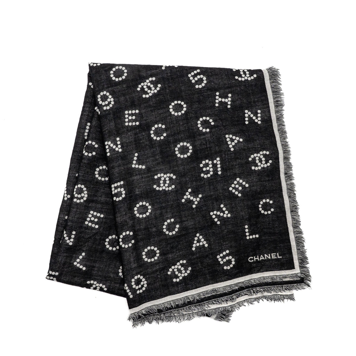 chanel-140cm-cc-letter-5-19-31-shawl-scarf-wool-silk-black-white