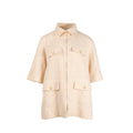 chanel-size-44-pearl-button-zip-up-jacket-tweed-cream