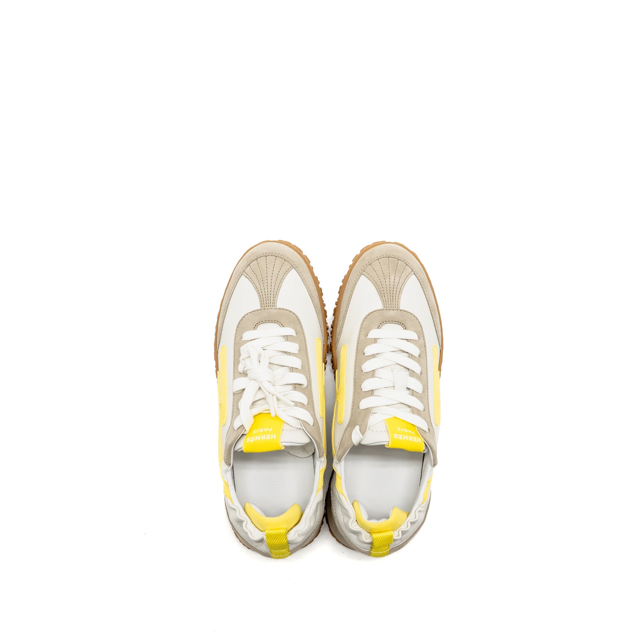 hermes-size-37-5-femme-jet-sneakers-nappa-suede-multicolore-jaune-dorge