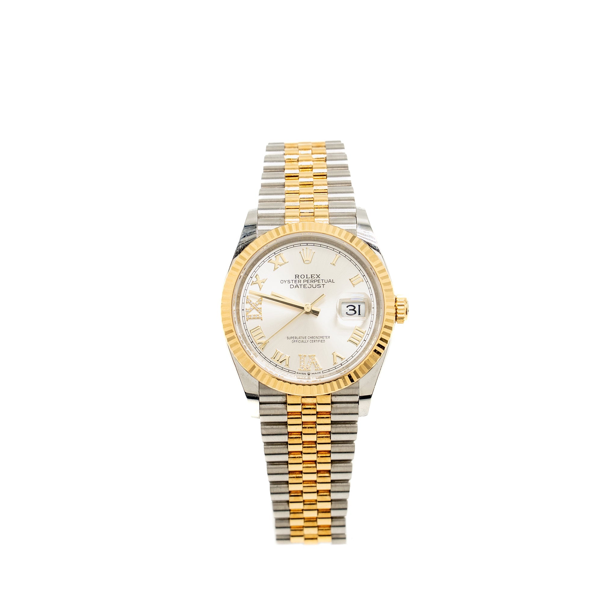 rolex-datejust-36mm-oyestersteel-yellow-gold-silver-sets-with-diamonds-dial-jubilee-bracelet-model-m126233-0031