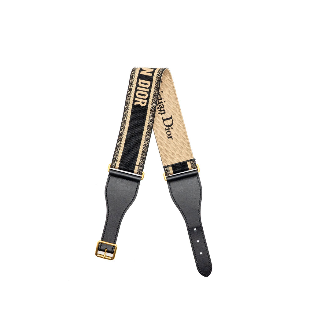 dior-size-75-belt-fabric-leather-black-beige-ghw