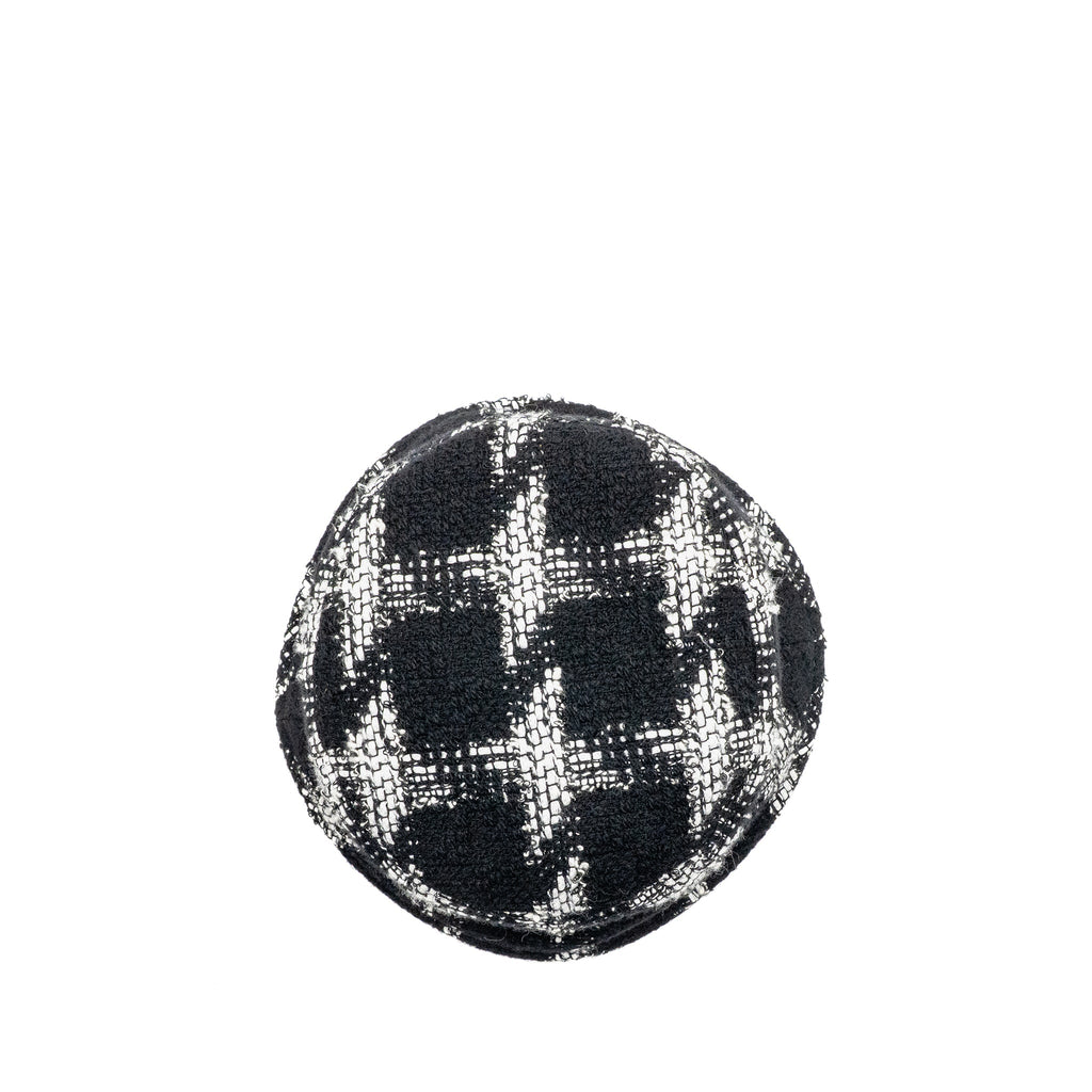 chanel-size-s-bucket-hat-tweed-black-white