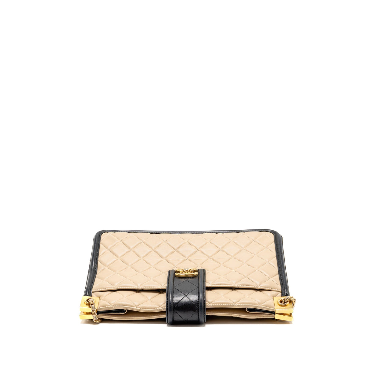 chanel-elegant-cc-tote-quilted-lambskin-beige-black-ghw