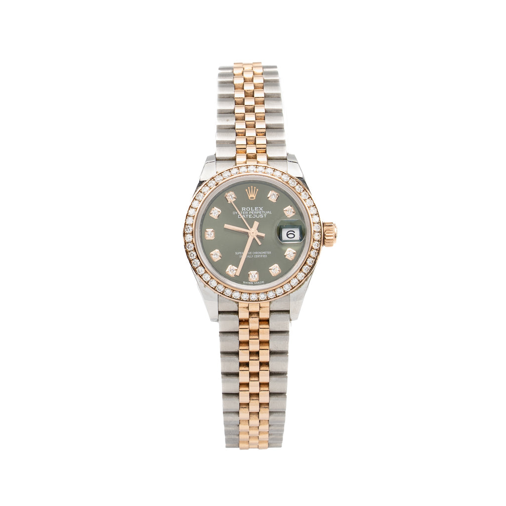 rolex-28mm-lady-datejust-oystersteel-everose-gold-diamonds-oliver-green-dial-jubilee-bracelet-model-m279381rbr-0007