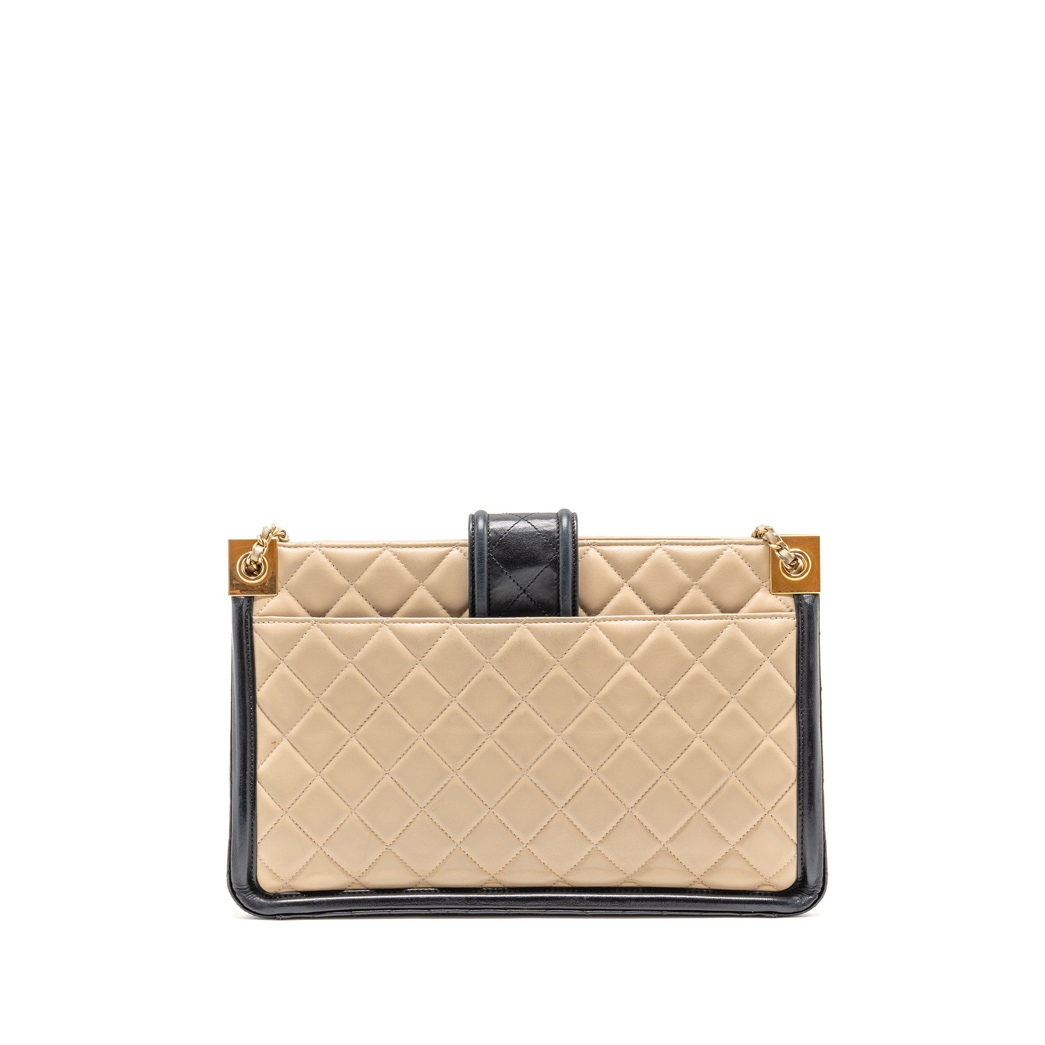 chanel-elegant-cc-tote-quilted-lambskin-beige-black-ghw
