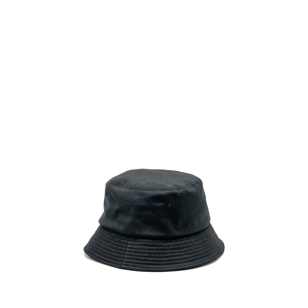 chanel-size-s-cc-logo-bucket-hat-cotton-black