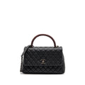 chanel-small-coco-handle-flap-bag-lizard-embossed-handle-caviar-black-ruthenium-hardware