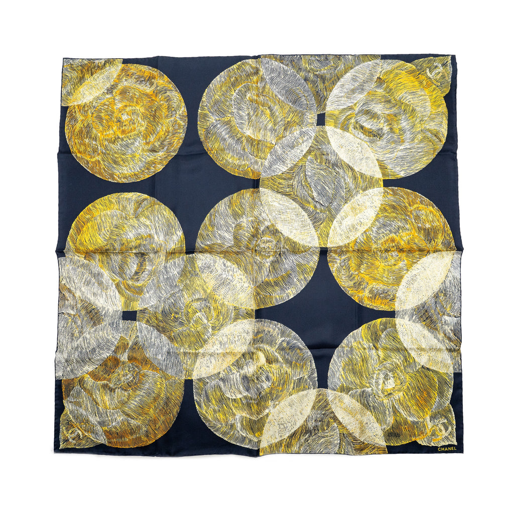 chanel-scarf-yellow-blue