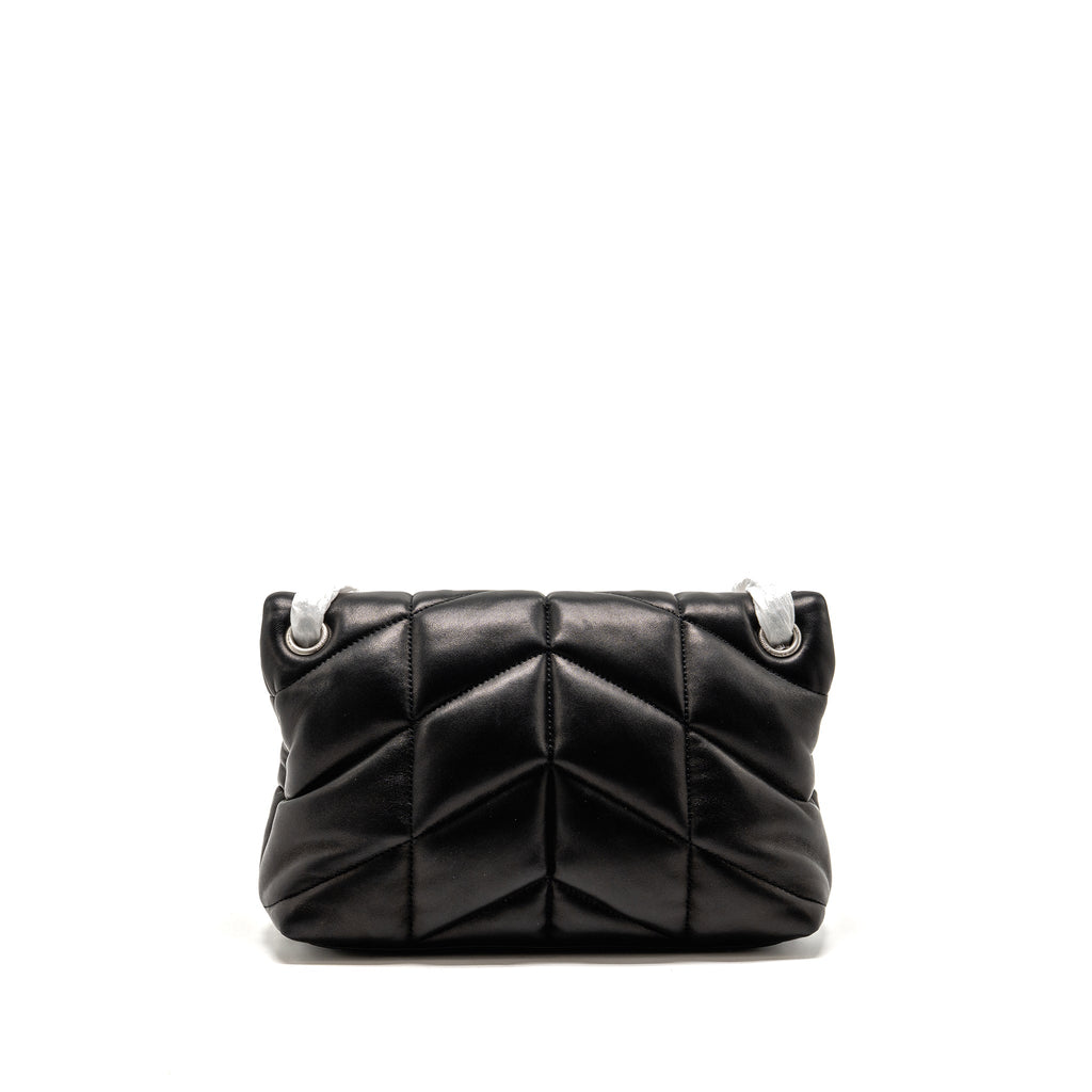 saint-laurent-ysl-small-puffer-bag-lambskin-black-shw
