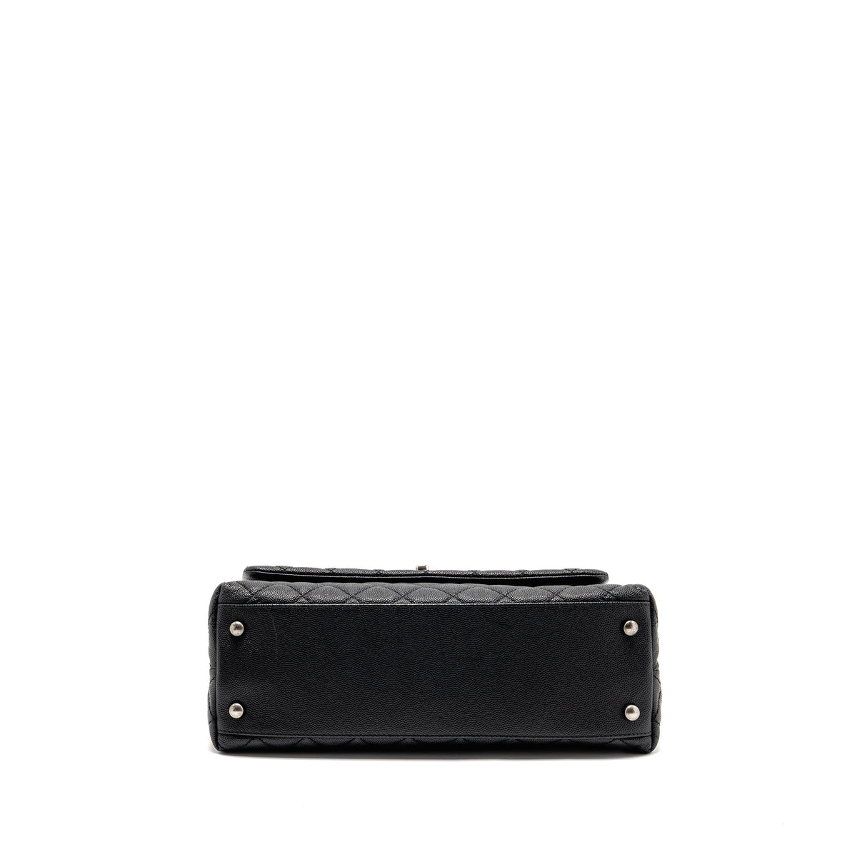 chanel-small-coco-handle-flap-bag-lizard-embossed-handle-caviar-black-ruthenium-hardware