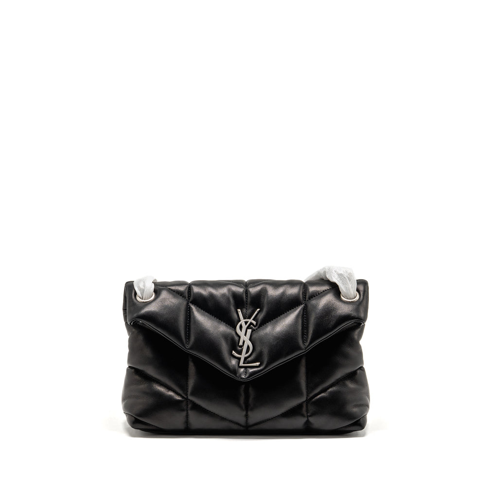 saint-laurent-ysl-small-puffer-bag-lambskin-black-shw