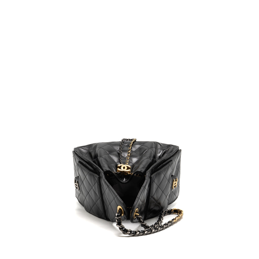 chanel-small-25-bag-aged-calfskin-black-multicolour-hardware-microchip