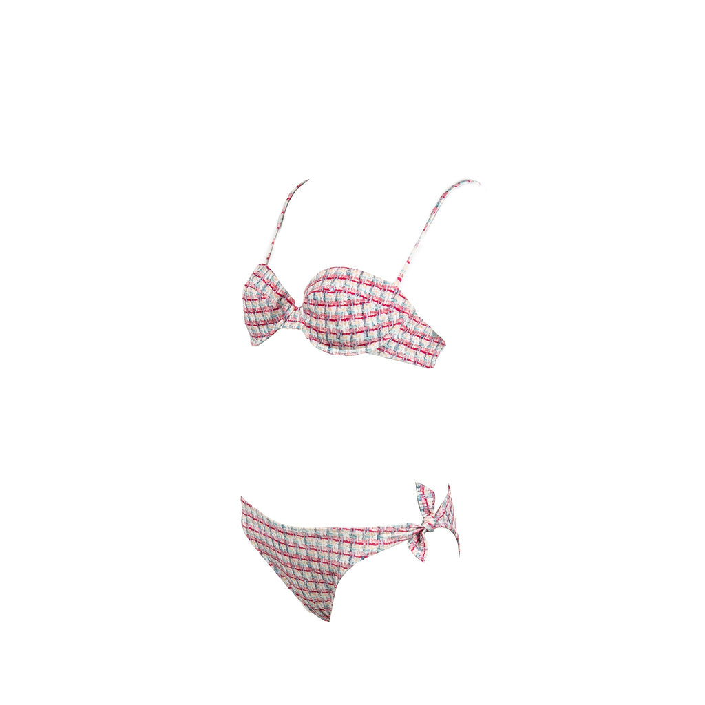 chanel-size-34-swimwear-set-pink
