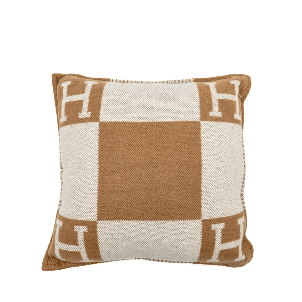 hermes-pillow-dark-brown