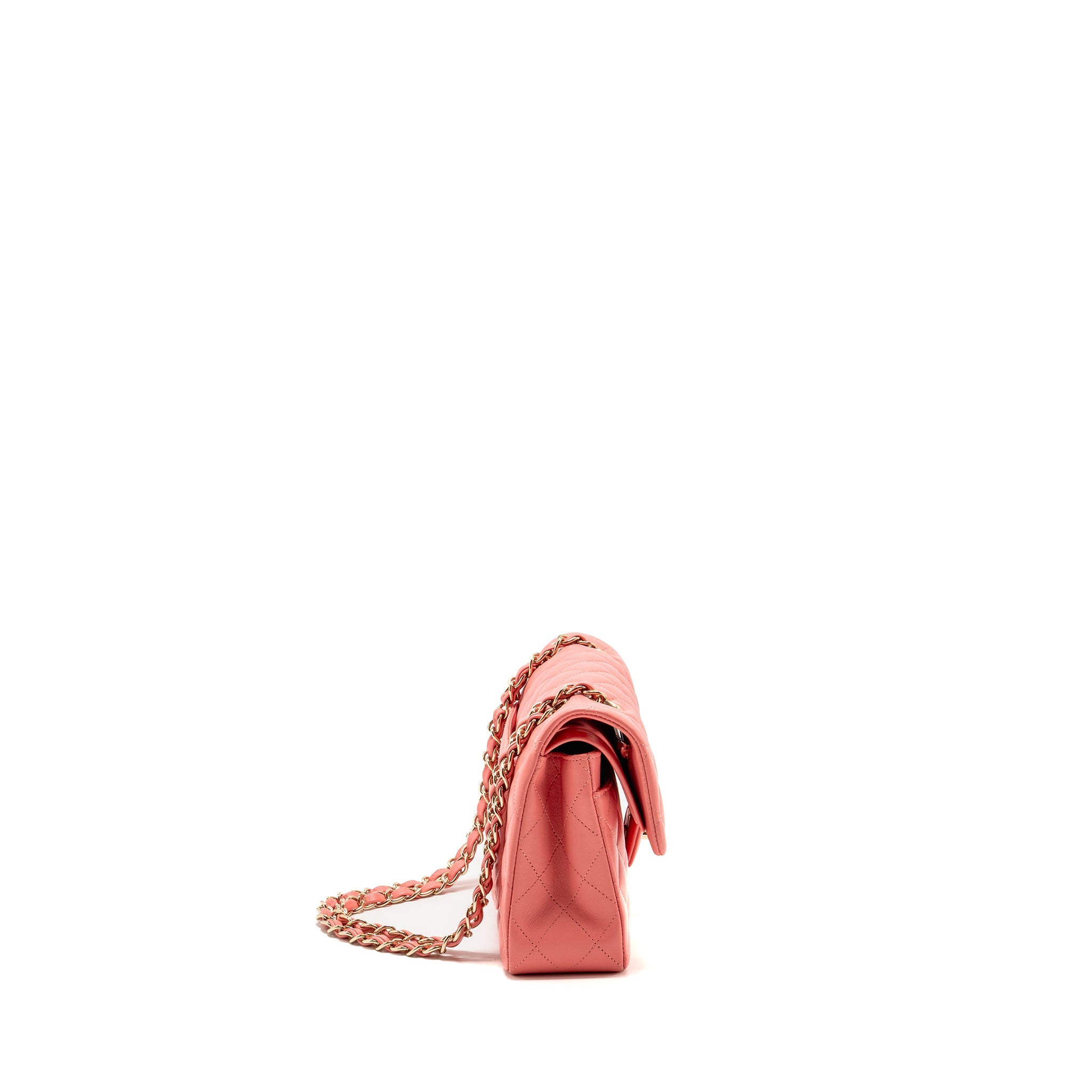 chanel-small-classic-double-flap-bag-lambskin-pink-lghw-microchip