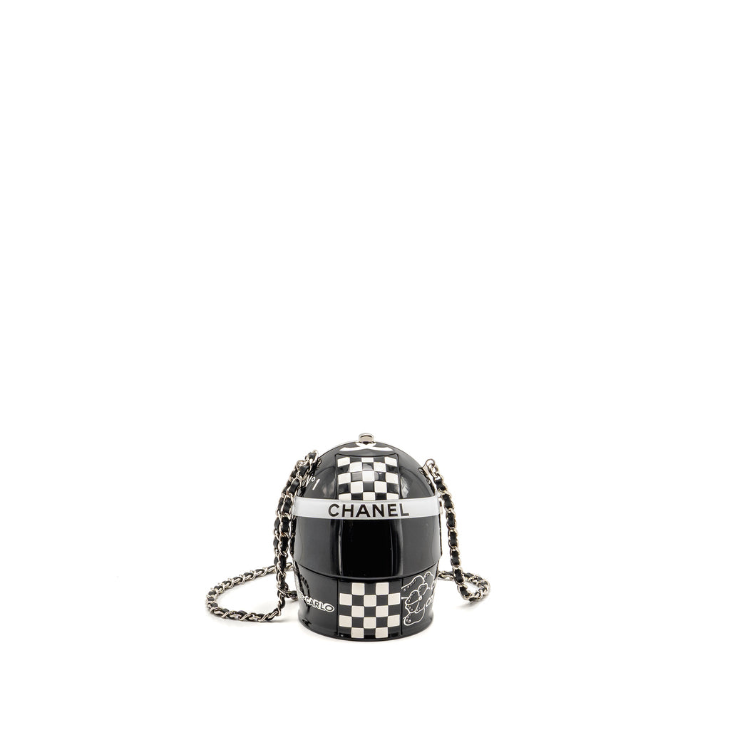 chanel-monte-carlo-helmet-minaudiere-clutch-bag-plexi-strass-black-white-shw