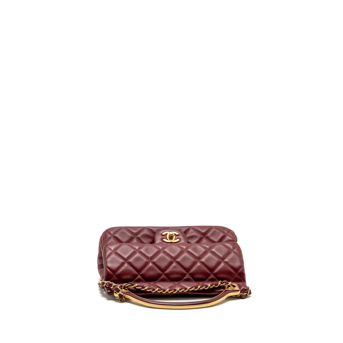 chanel-hanger-flap-bag-lambskin-dark-red-ghw-microchip-copy