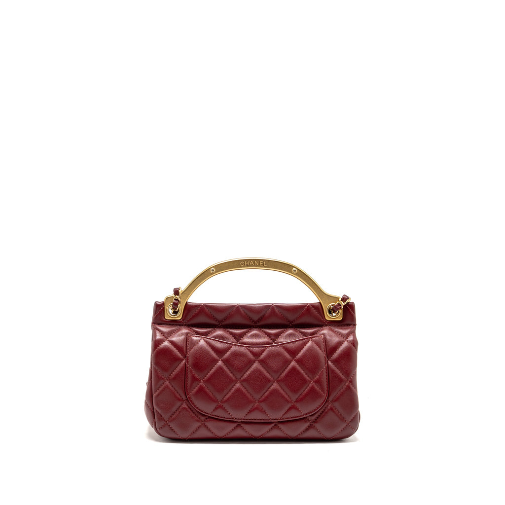 chanel-hanger-flap-bag-lambskin-dark-red-ghw-microchip-copy
