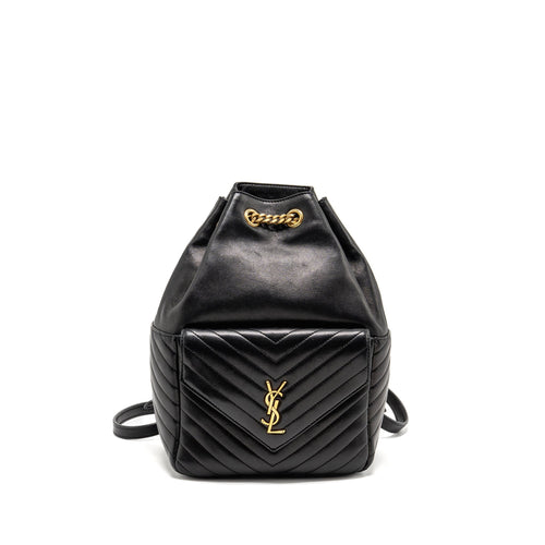/YSL JOE BACKPACK LAMBSKIN BLACK GHW