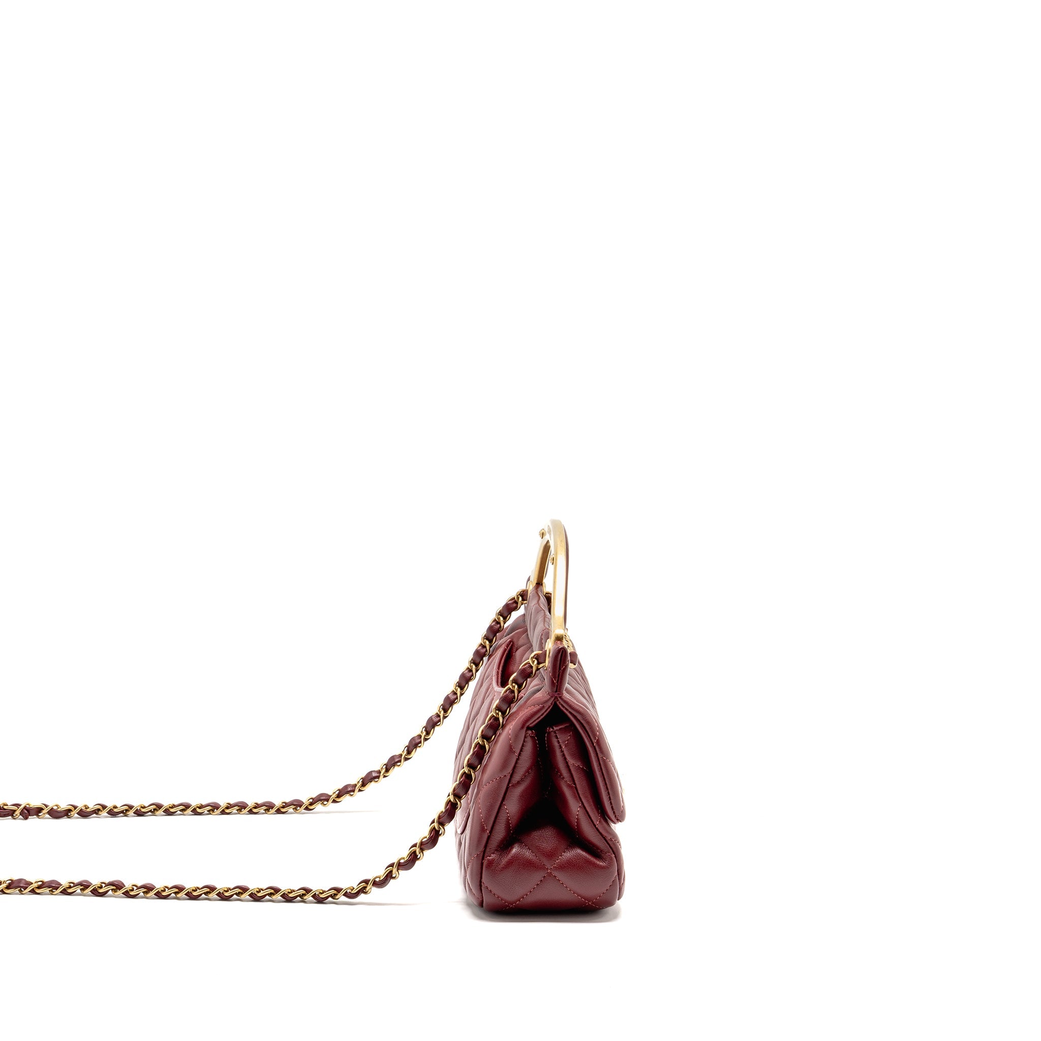 chanel-hanger-flap-bag-lambskin-dark-red-ghw-microchip-copy