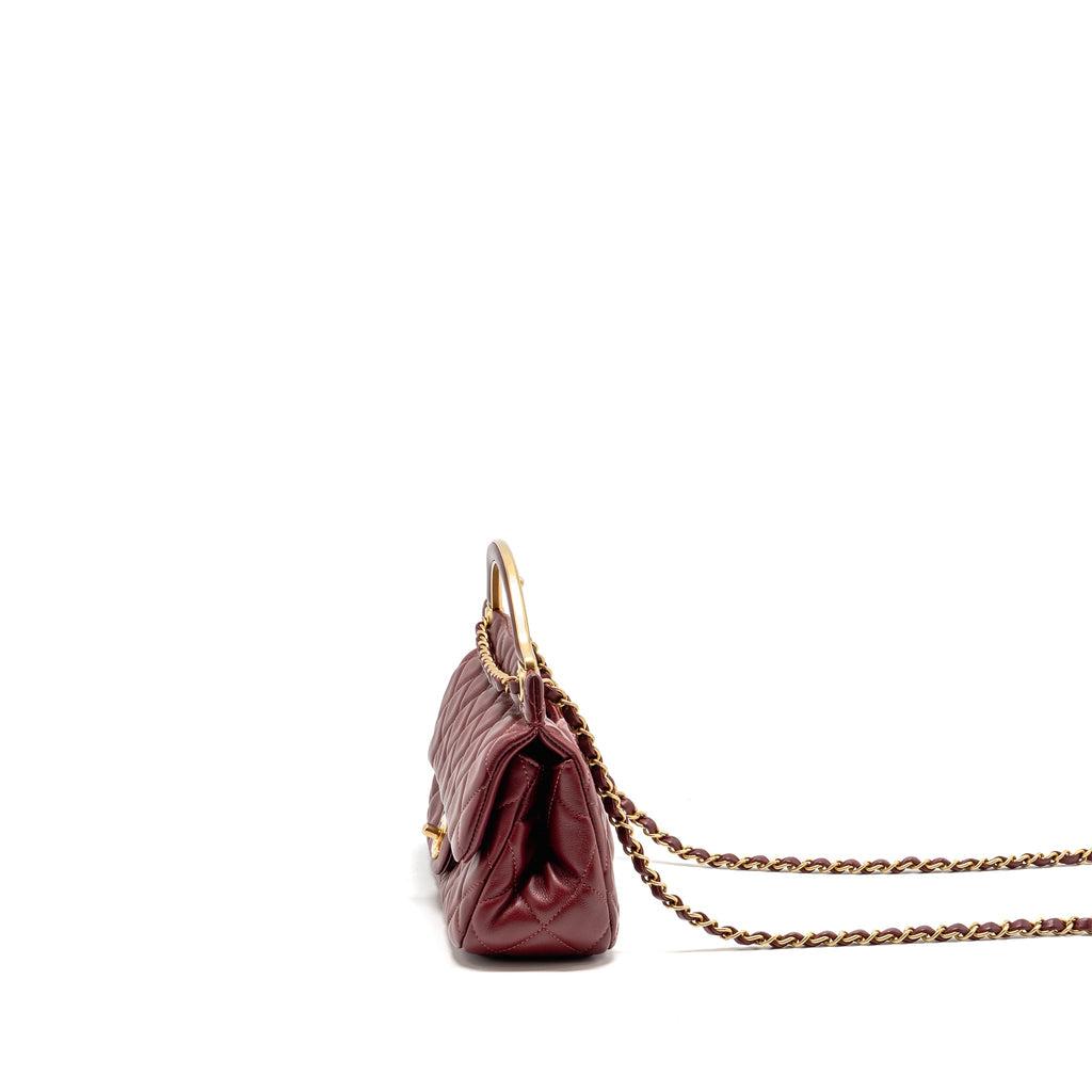 chanel-hanger-flap-bag-lambskin-dark-red-ghw-microchip-copy