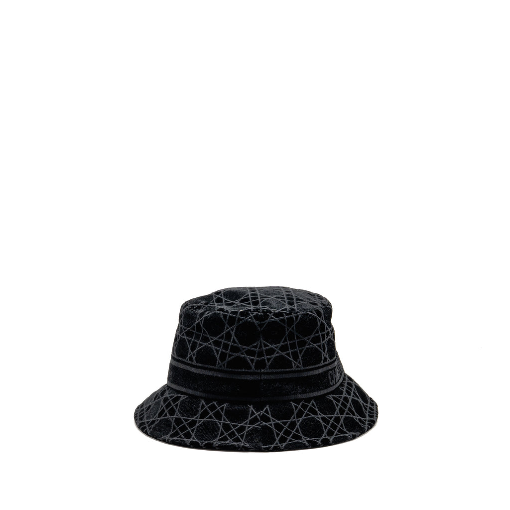 dior-size-58-d-bobby-bucket-hat-cannage-embroidery-velvet-black