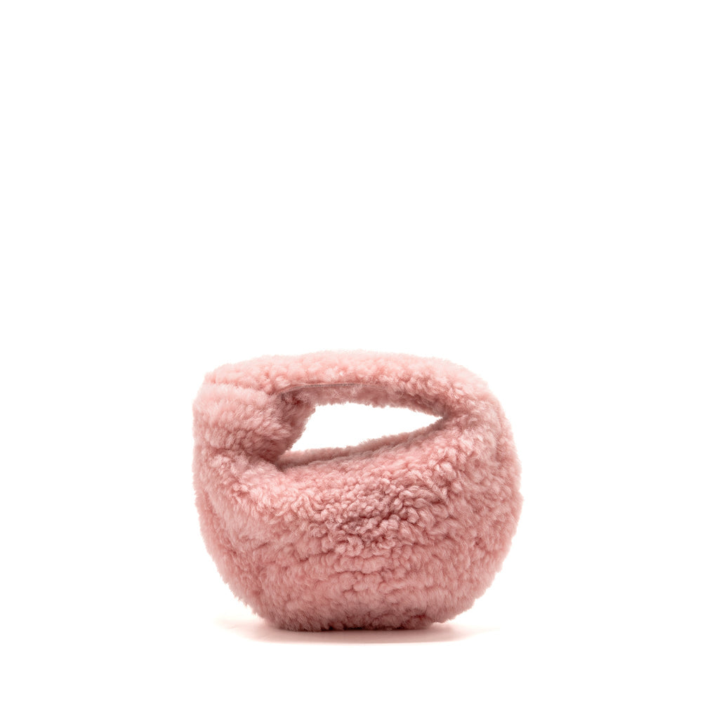bottega-veneta-mini-jodie-shearling-pink-ghw-copy