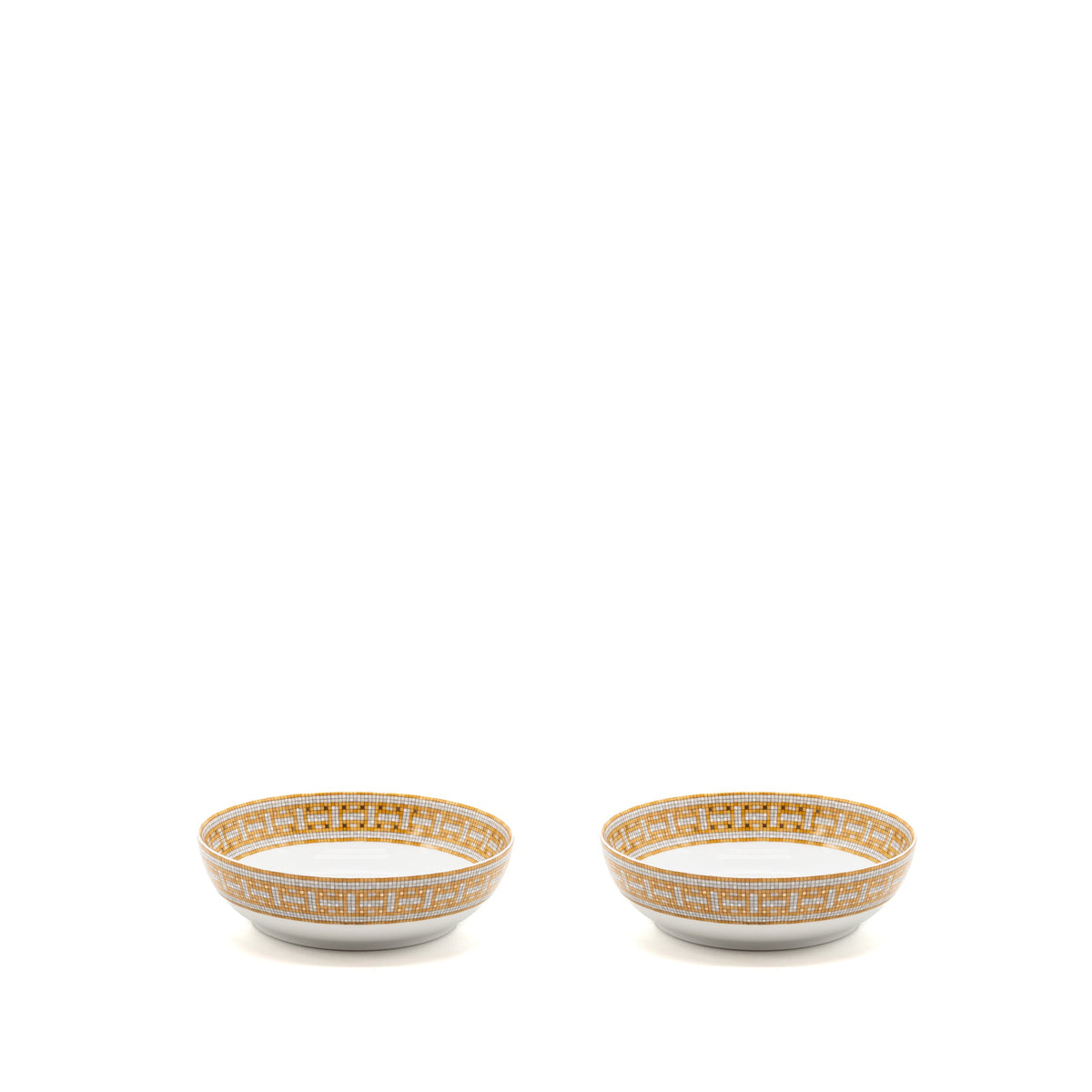 hermes-assiette-calotte-mosaique-au-24-gold-hollow-dish-multicolour-sell-in-a-set