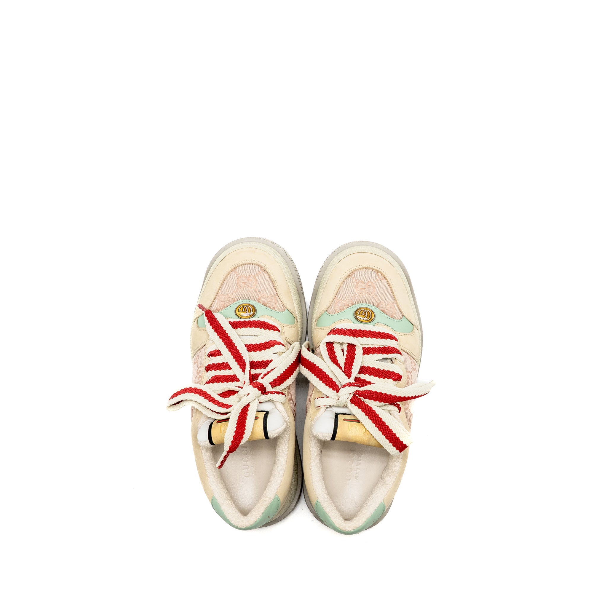 gucci-size-37-screener-trainer-gg-canvas-leather-pink-beige-multicolour
