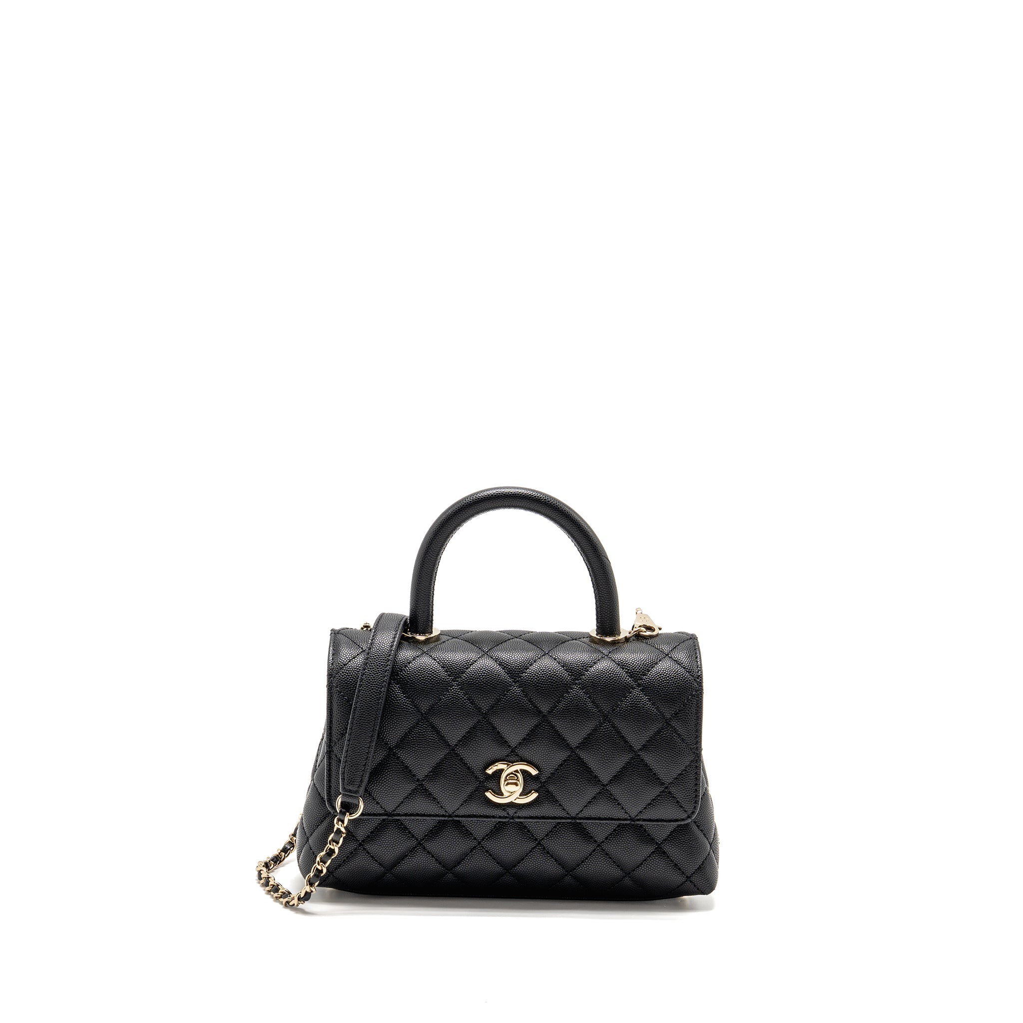 chanel-small-coco-handle-caviar-black-lghw-microchip-17