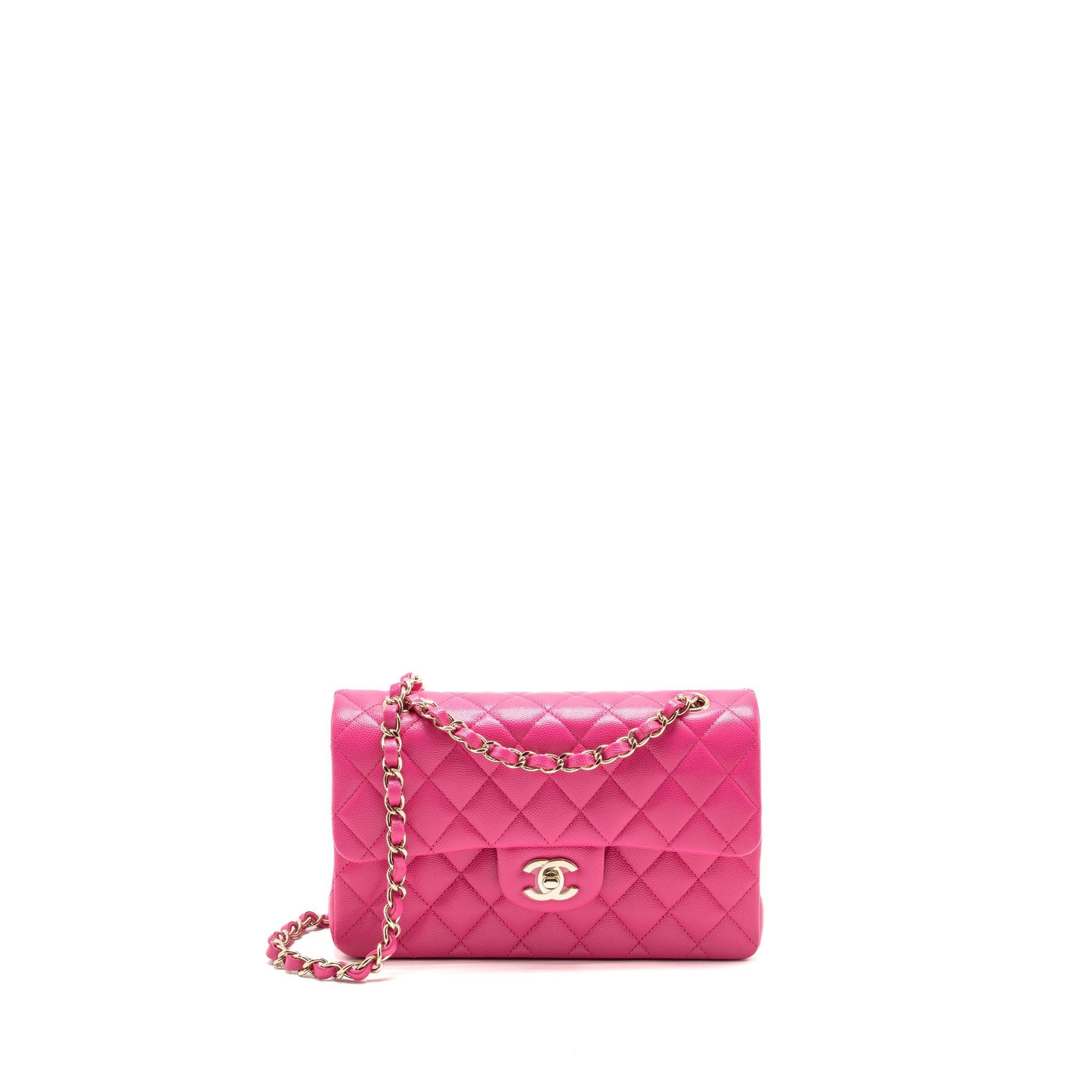 chanel-small-classic-double-flap-bag-caviar-pink-lghw-microchip