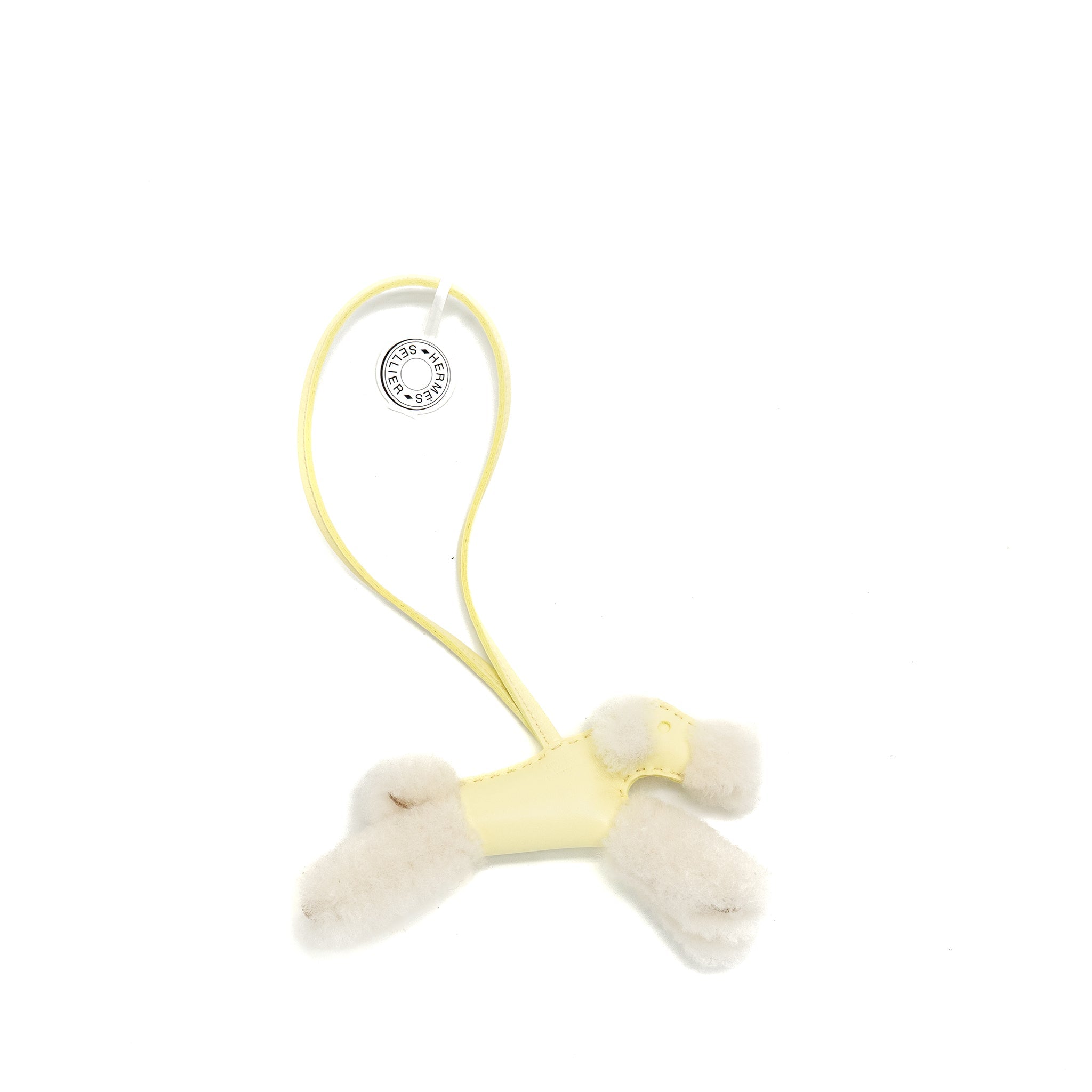 hermes-budy-shearing-bag-charm-wool-lambskin-jaune-milton-white-stamp-k