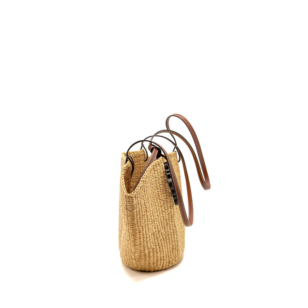 loewe-anagram-shell-basket-tote-bag-raffia-leather-brown-beige
