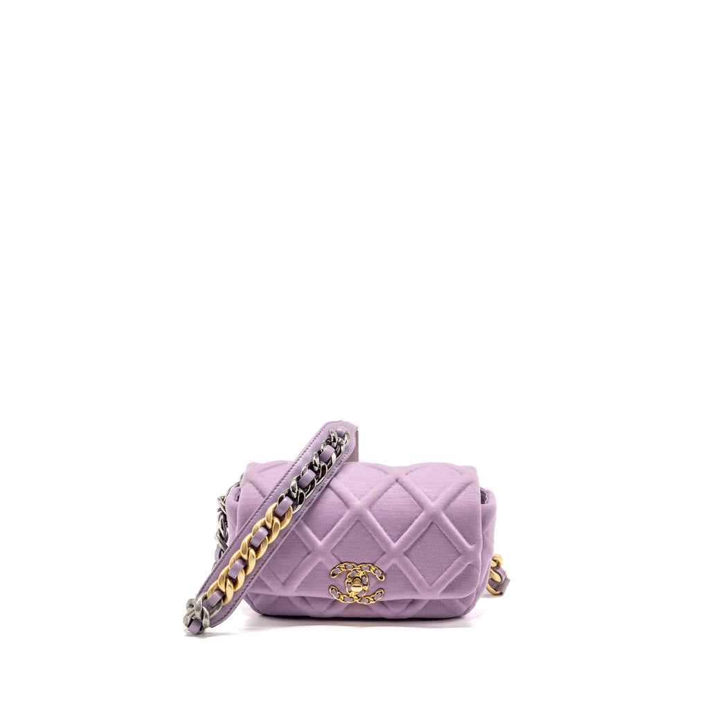 chanel-19-belt-waist-bag-fabric-purple-multicoloured-hardware