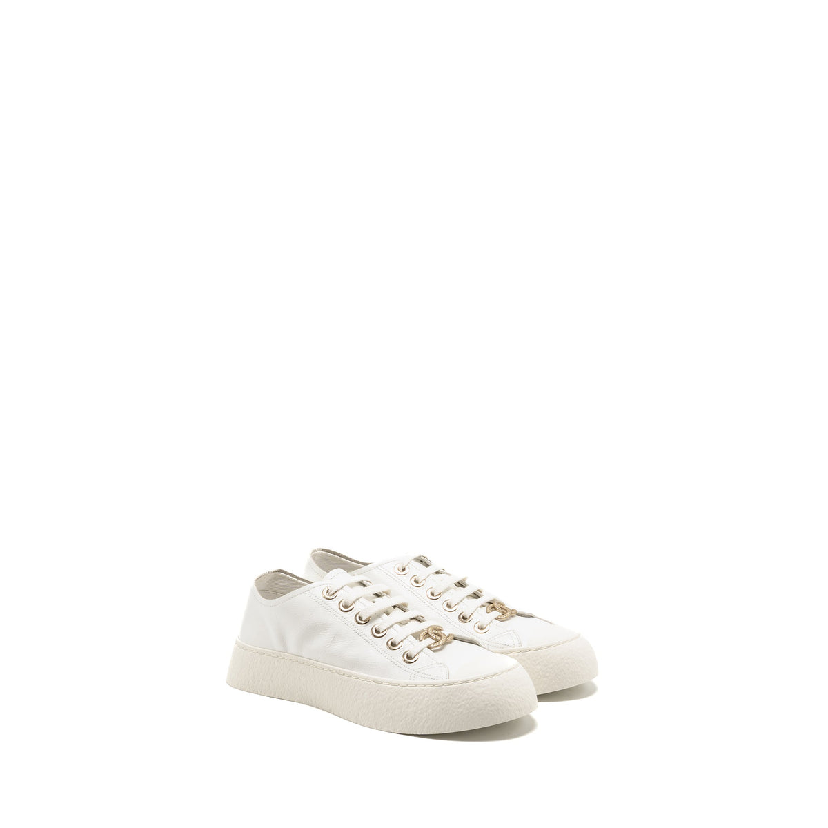 chanel-size-36-5-sneakers-calfskin-white-lghw-copy-1