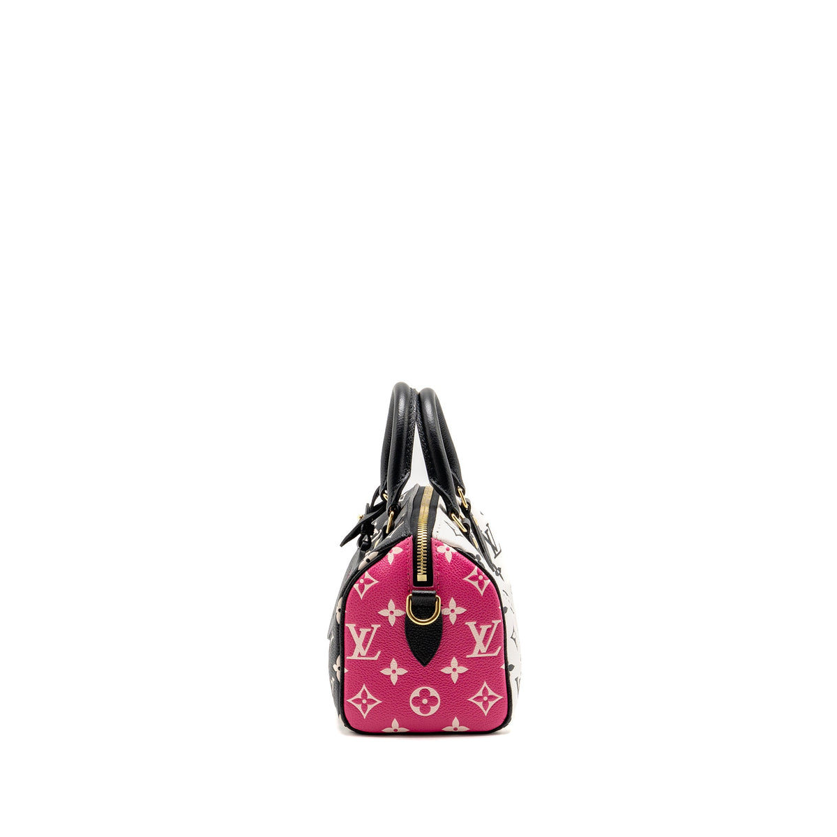 louis-vuitton-speedy-20-bandouliere-monogram-empreinte-leather-black-pink-white-ghw