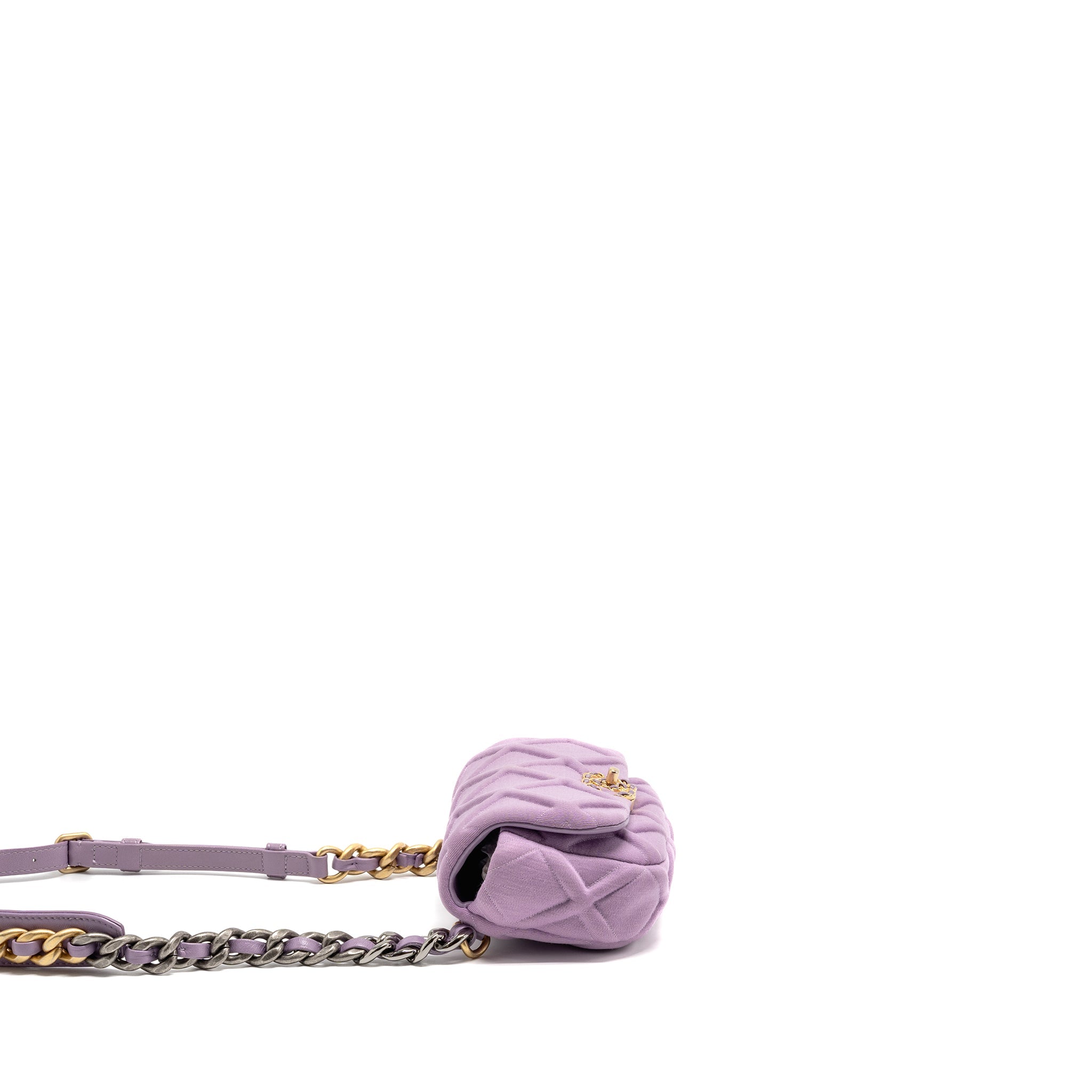 chanel-19-belt-waist-bag-fabric-purple-multicoloured-hardware