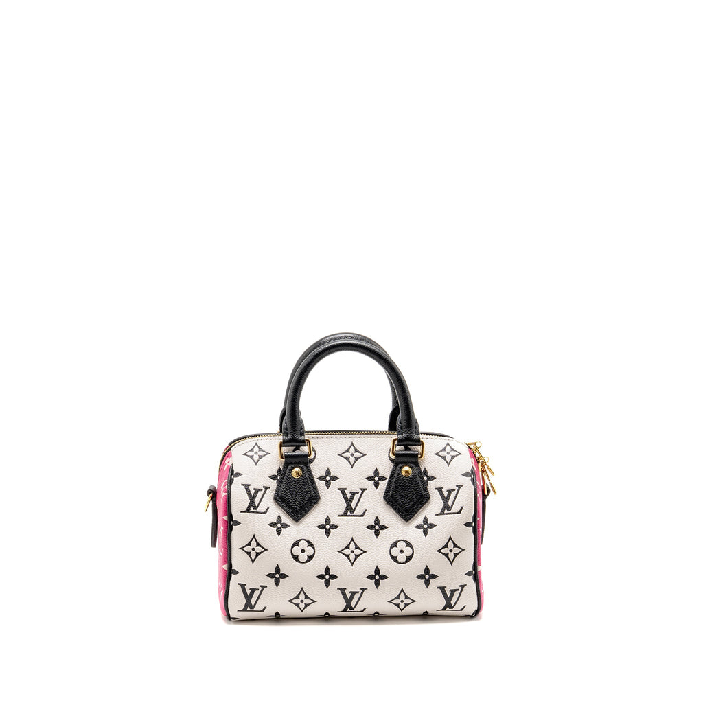 louis-vuitton-speedy-20-bandouliere-monogram-empreinte-leather-black-pink-white-ghw