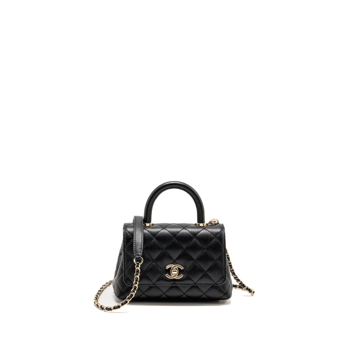 chanel-coco-handle-black