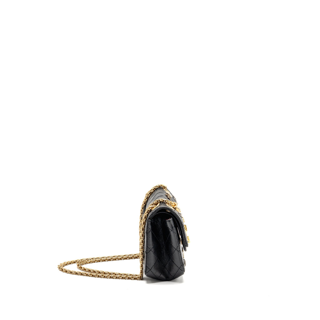 chanel-mini-2-55-reissue-flap-bag-lucky-charms-aged-calfskin-black-ghw