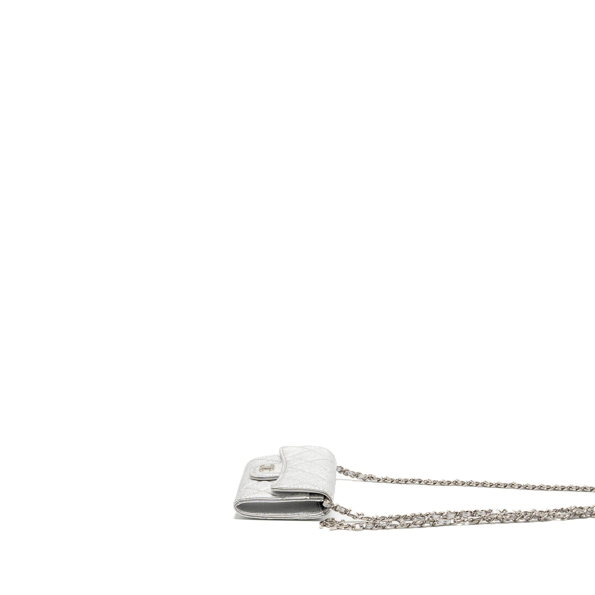 chanel-mini-flap-belt-bag-lambskin-silver-shw