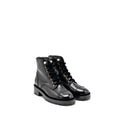 chanel-size-39-lace-up-boots-shiny-calfskin-black