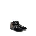 louis-vuitton-size-38-5-move-up-sneakers-monogram-canvas-suede-patent-black-ghw