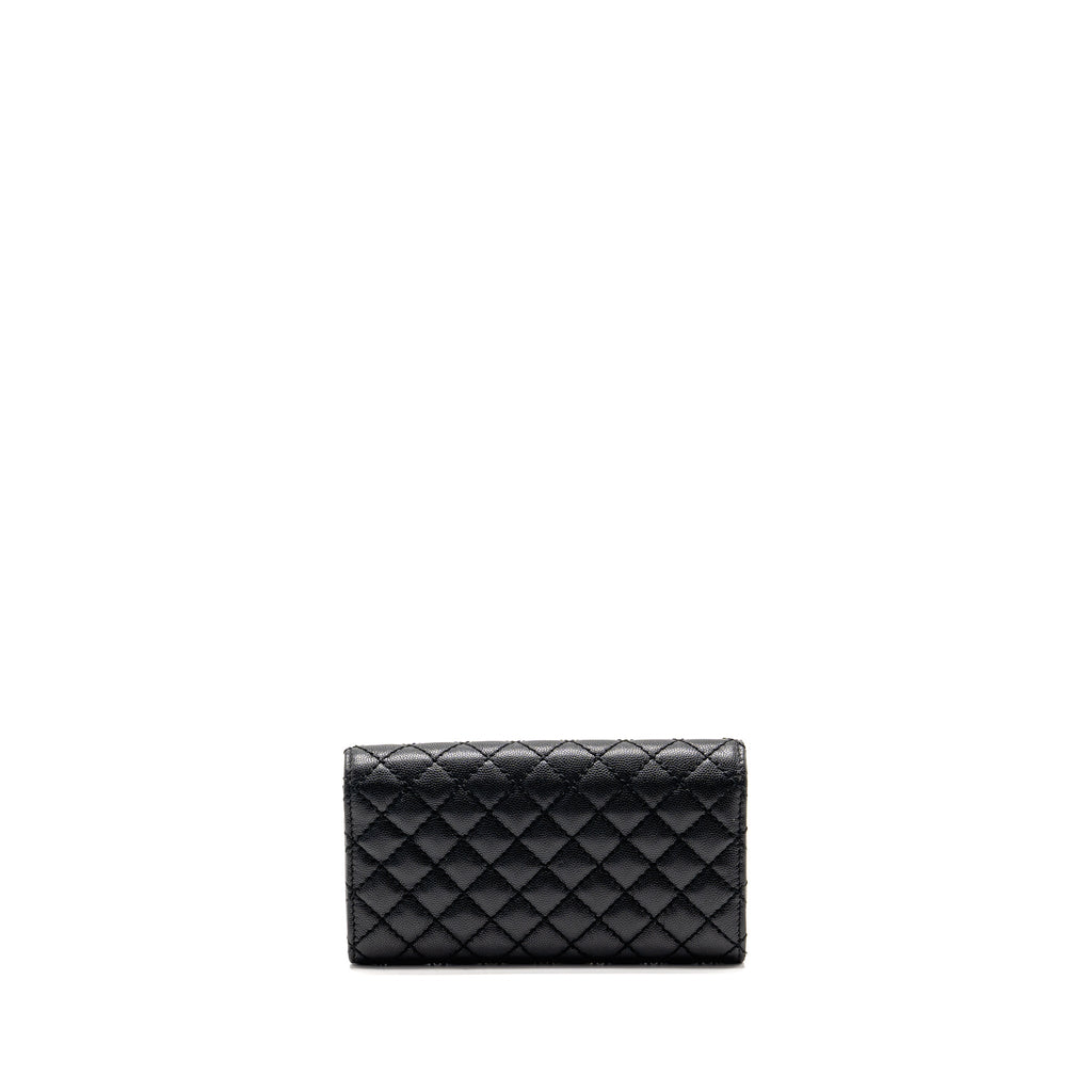 chanel-classic-flap-long-wallet-caviar-black-shw
