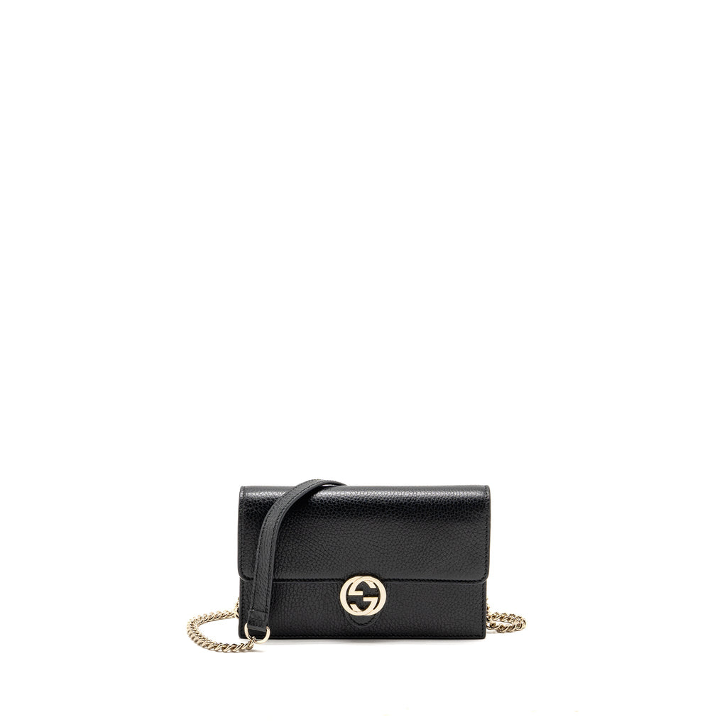 gucci-interlocking-chain-wallet-calfskin-black-ghw
