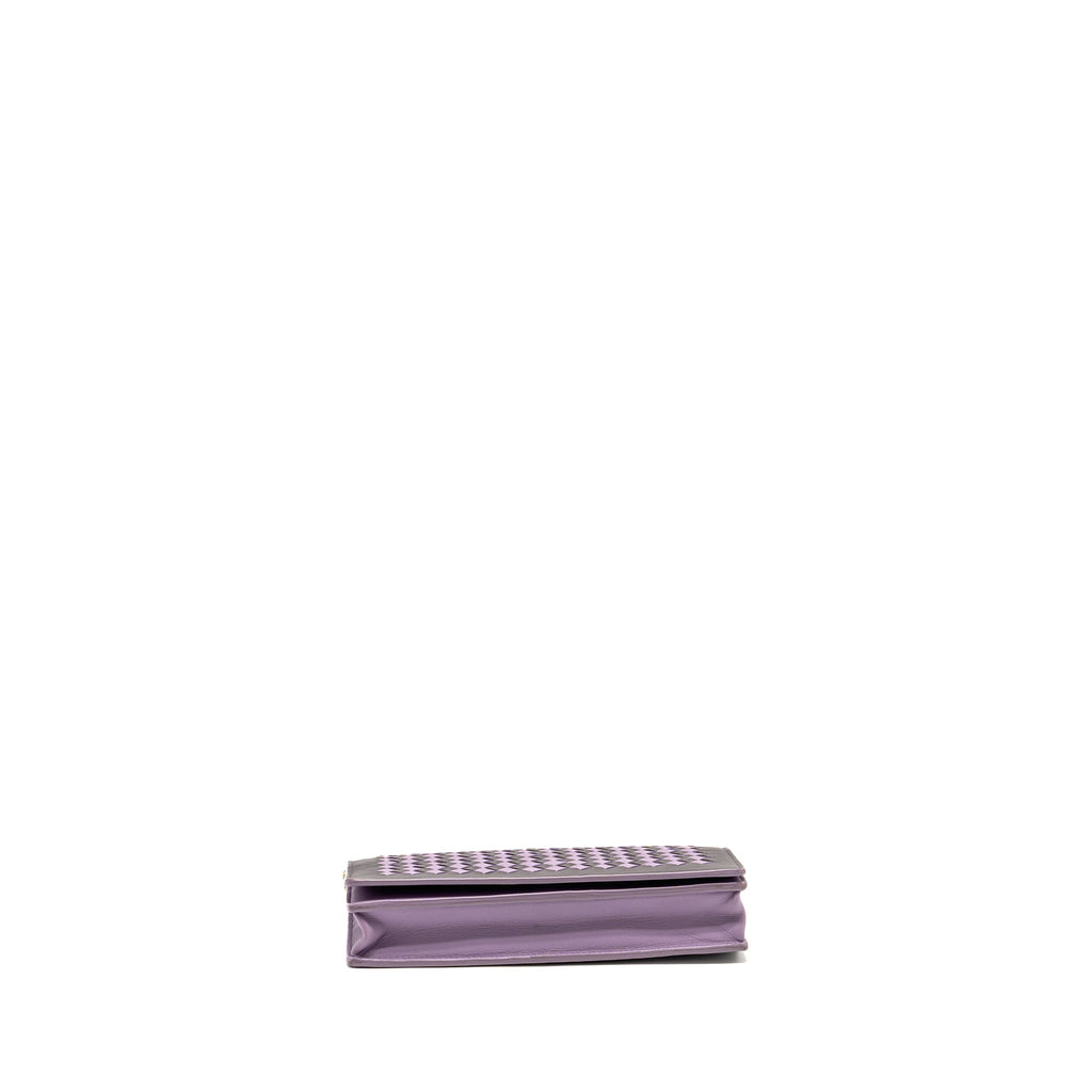 bottega-veneta-intrecciato-wallet-on-chain-leather-purple-grey-ghw