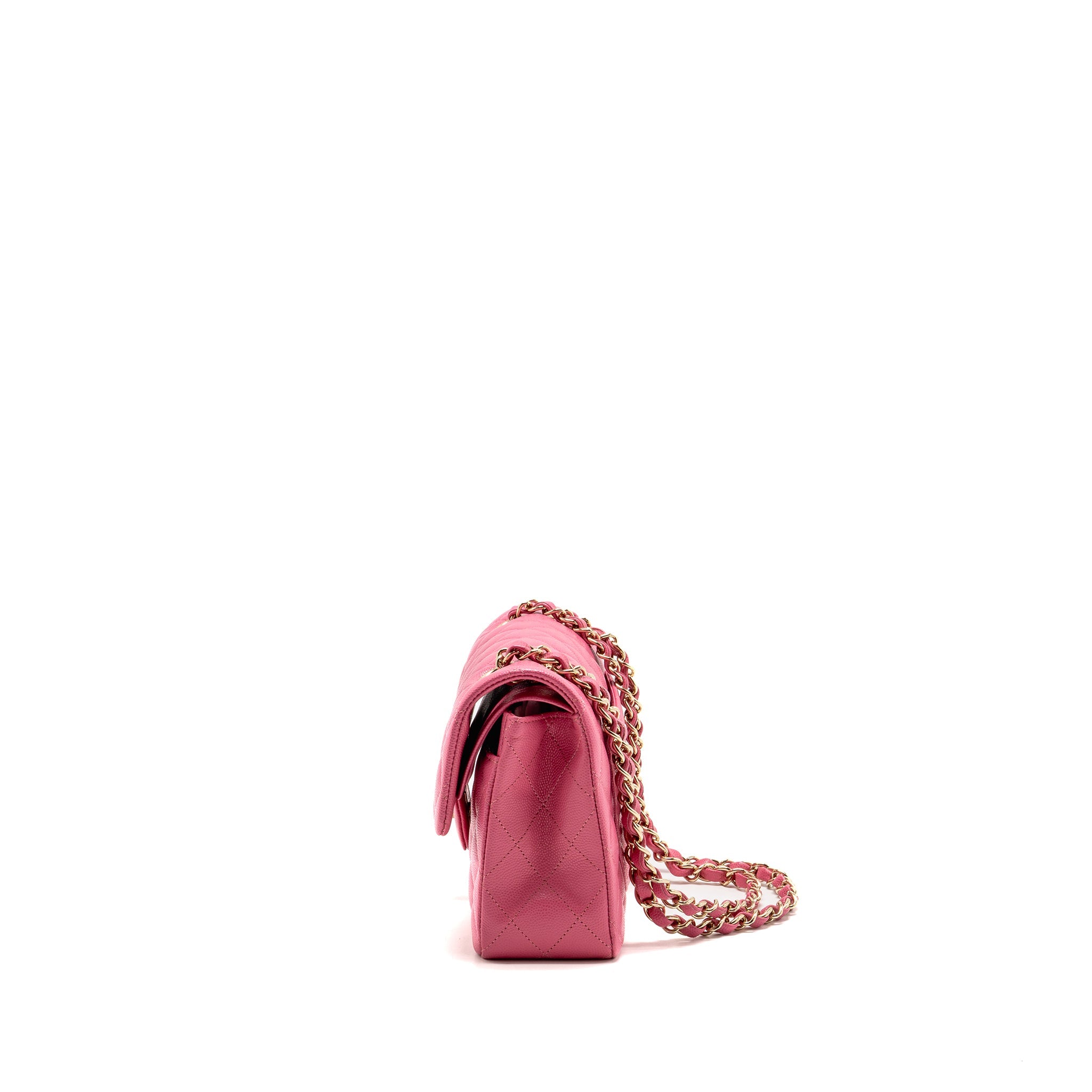 chanel-small-classic-double-flap-bag-caviar-hot-pink-lghw