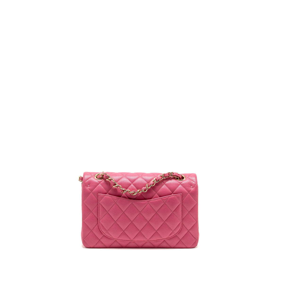 chanel-small-classic-double-flap-bag-caviar-hot-pink-lghw